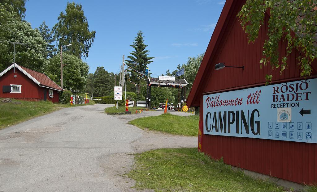 Roesjoebaden Camping & Stugby Sollentuna Bagian luar foto